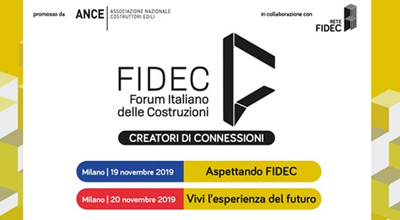Fidec 2019 – Forum Italiano delle Costruzioni