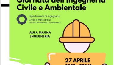 Giornata dell’Ingegneria Civile e Ambientale – Cassino, 27 Aprile 2023